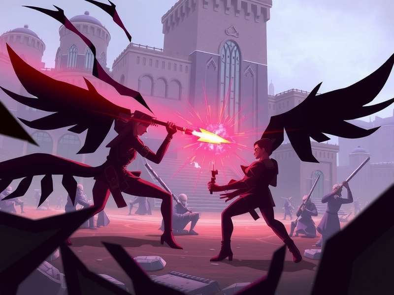 Intense Battle in Anise Warrior Sentinel Anise Warrior Sentinel Combat Scene